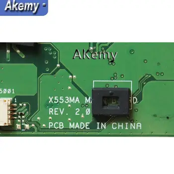 NOVO XinKaidi X553MA Z N3530 CPU mainboard REV2.0 Za ASUS F503M X503M F553MA X503MA D503M Prenosni računalnik z matično ploščo GLAVNI ODBOR 106941