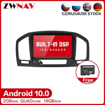 DSP Android 10.0 Avto Večpredstavnostna Radio Predvajalnik Za Opel Vauxhall Holden Insignia 2008-2013 Auto Audio Stereo BT Vodja Enote brez Zemljevida 3840