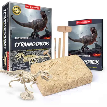 Kopati Dinozaver Fosili Izkopa Igrače Arheoloških Igrače DIY Skupščine Model Igrače za Otroke, Otroci Darila 62073