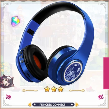 Anime Princesa Povezavo Re:Potop Kyaru Cosplay Udobno Brezžično 2 in1 Bluetooth Slušalke Stereo Zložljive Igre Rekviziti Slušalke 85416