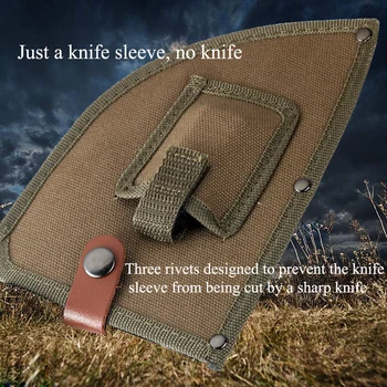 KKWOLF nova zunanja kampiranje zakol Nož kritje rokavice visoke kakovosti Zaščita ročno divje prenosno orodje mesar najlon rokav 90460