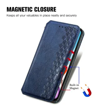 Luksuzni Usnjena torbica Za iPhone Mini 12 11 XR Pro XS Max SE 2020 8 7 6 6s Plus Flip Denarnice Kartico v Režo za Stojalo Telefon Vrečke Kritje Coque 96447