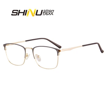SHINU Progresivna Multifokalna Obravnavi Očala Moških CR39 objektiv Meri Stopnjo Photochromic sončna Očala na Recept Očala Za Moške 97042