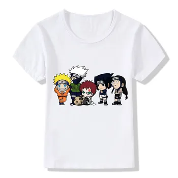 Lepe Mlade Naruto Zvezde Otrok Smešno Anime T shirt Poletje Vrhovi Baby Fantje/Dekleta T-shirt Otroci Oblačila,ooo2243