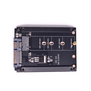B+M tipko M. 2 SATA SSD 2,5 SATA 6Gbps adapter M2 NGFF SSD pretvori 7+12Pin SATA 3.0 Kartico za Samsung 860 EVO