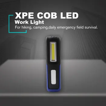 Ročno Polnjenje prek kabla USB XPE COB LED delovna Lučka Magnetni Anti-skid LED Popravila v Sili Svetilka Delo Lučka 100424