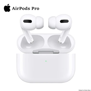 Apple Airpods Pro Brezžične Bluetooth Slušalke Originalni Zračni Stroki Pro Aktivni Šumov z Polnjenjem Primeru Hitro Polnjenje 100713