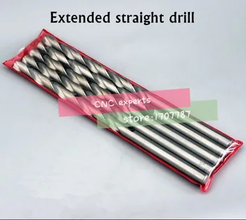 Brezplačna Dostava nova Novo 5Pcs 12.1~14.0 mm Ekstra Dolgo HSS Twist Drill Straigth Kolenom Spiralno Vrtanje Bit ,svedri za kovino 100955