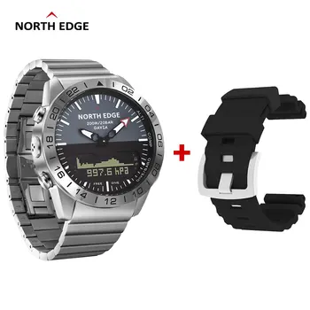 Severni Rob GAVIA 2 Poslovni Smart Watch Luksuzni Polno Jeklenih Višinomer, Kompas Šport Digitalni watch Nepremočljiva smartwatch za moške 101148