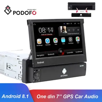 Podofo univerzalno Autoradio Android 8.1 Avto Multimedijski Predvajalnik, avtoradio, Avto Stereo 1 DIN 7
