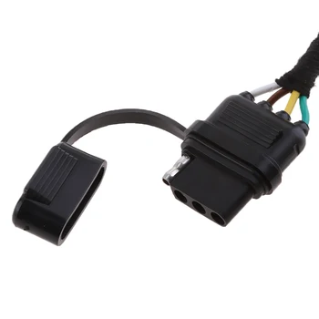 7-Način RV do 4 Žice, Ravno Adapter, Priključek za Prikolico Vlečno Kljuko vrata prtljažnika LED