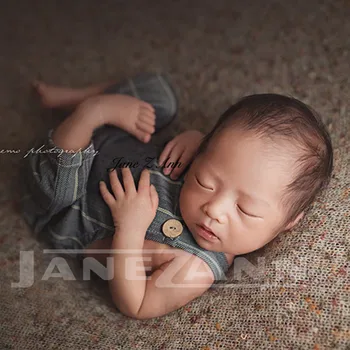 Jane Z Ann Newborn baby Gospodje Pasu Hlače z pokrivalo za malčke studijskega obleke baby tuš darilo nov prihod