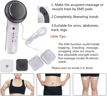 Ultrazvočna Kavitacija EMS Telesa, Hujšanje Massager hujšanje Lipo Anti Celulit Maščobe Gorilnika Galvanski Ir Ultrazvočno Terapijo