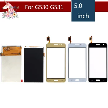 Za Samsung Galaxy Grand Prime G531F SM-G531F G530H G530 G531 G5308 Zaslon LCD Z, Zaslon na Dotik, Računalnike Senzor Zamenjava