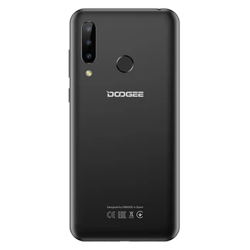 DOOGEE N20 N 20 6.3 Inch Android 9.0 Pametni MT6763 Jedro Octa 4G LTE mobilni telefon, 4 GB, 64 GB ROM 4350mAh Mobilni Telefon Prstnih odtisov