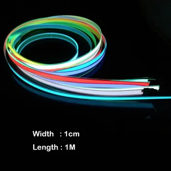 2aa 3V baterijo 5V USB ali dc12v 5color, Neon, Luči Svetijo EL Žična Vrv trak Kabel LED Trak hladno Svetlobo Skp Avto okrasite traku lučka