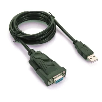 USB Rs232 Femea cable3FT buracos da porta USB 2.0 par serijski DB9 femea 9 furos COM cabo de Computador 1 m Novo com o voznik de