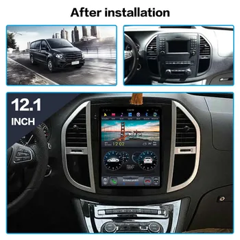 Za Benz Vito 2016 2017 2018 2019 2020 Avto Multimedia Player Android px6 tesla Zaslon Stereo Zvoka radio autoradio GPS Vodja enote 105054