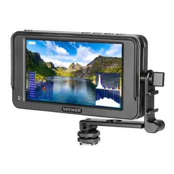 Neewer F400 5,7-Palčni digitalni Fotoaparat Področju Monitor Full HD 1920x1080 IPS z 4K HDMI DC Vhodni Video pa Celo Focus Assist z Nagibnim Roko