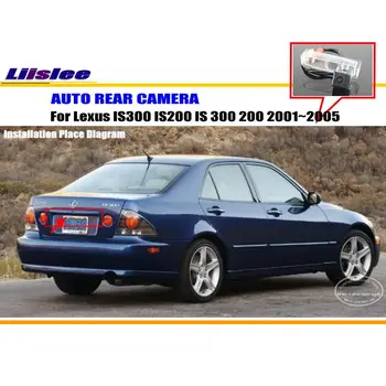 Liislee Kamera Zadaj / Backup Parkiranje Kamera Za Lexus IS300 IS200 JE 300 200 2001~2005 registrske Tablice Svetlobe CAM / Night Vision