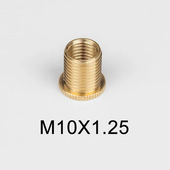 10X Aluminij Zlitine Prestavna Ročica Nit Tok Oreh Vstavite Nastavite M10x1.25 107850