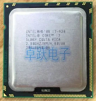 Lntel Quad-Core I7-930 CPU Desktop Procesor i7 930 8M Cache 2.8 GHz 4.80 GT/s QPI FCLGA1366 (delovni Brezplačna Dostava)