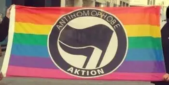 Po meri anti homophobe zastavo katero koli barvo po meri vse anti dejanje banner zastava z 2 grommet 108306