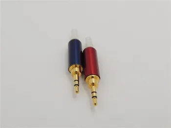 4pcs 2,5 mm 3 Palico Moški Popravila Slušalke, na primer s spajkanjem Kabel Adapter za Povezavo Avdio Priključki Plug 10921
