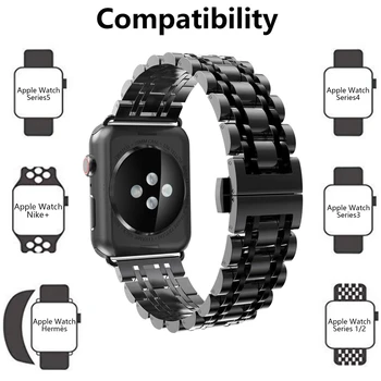 Accesorios za apple watch 4 5 band 44 42mm Zapestnica pulsera za iwatch trak 40 mm 38 mm ženske moški Trak Serie 3 2 watchband 109633