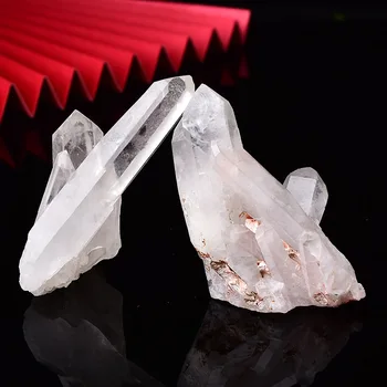 1PC Naravnih Quartz Bela Jasno Crystal Grozdov Zdravilnih Kamnov, Kristalov Točke Vzorcu Doma Dekoracijo Raw Kristali Minerales 109849