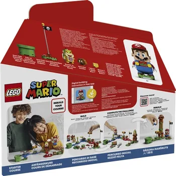 LEGO Super Mario Mario Adventure Starter Kit z Izdelavo Nastavite 71360 za Otroke Zbirateljske Ustvarjalna Igrača (231 Kos) 109867