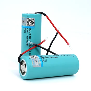 3.2 V LiFePO4 26700 4000 mah Baterija Največ 5C baterije DIY Silikonski Žic Za Električni avto, skuter za shranjevanje Energije
