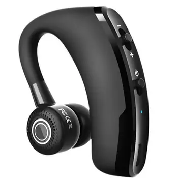 ALLOYSEED V9 Prostoročno Podjetja Bluetooth Slušalke Eno Brezžične Stereo Slušalke Športne Čepkov Slušalke Z Mikrofonom Za Voznika
