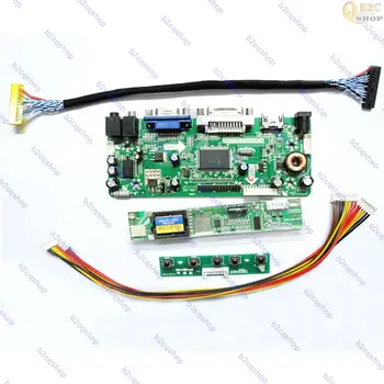 LCD Zaslon Krmilnik Odbor Komplet LCD krmilnik odbor za LP154WX4(TL)(C4) 1280X800 LP154WX4-TLC4 HDMI je združljiv DVI, VGA, Audio 110782