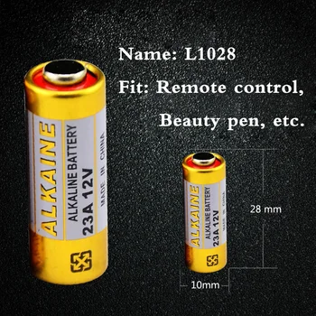 Novo 5pcs/Veliko Majhnih Baterije 23A 12V 21/23 A23 E23A MN21 MS21 V23GA L1028 Alkalne Suhe Baterije