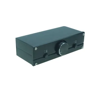 Popolnoma Uravnotežen Pasivne Preamp stereo Hi-fi audio, Pre-Amp RCA, XLR Volume Controller Preklopnik Polje za amp