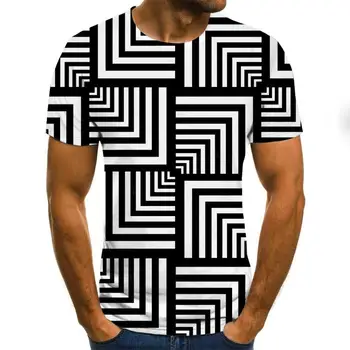 Moške Majice 2020 Smešno Natisnjeni Kratek Rokav Tshirts Poletje Hip Hop Priložnostne Vrhovi Tees Ulične 111566