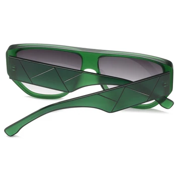 Peekaboo črno ravno top sončna očala ženske velika zelena oranžna dame sončna očala uv400 hot-prodaja zimske dropshipping 2021 nova