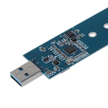 M. 2 na USB Adapter B Tipko M. 2 SSD Adapter USB 3.0, da 2280 M2 NGFF SSD Disk Adapter Pretvornik SSD Reader Card H4GA 112995