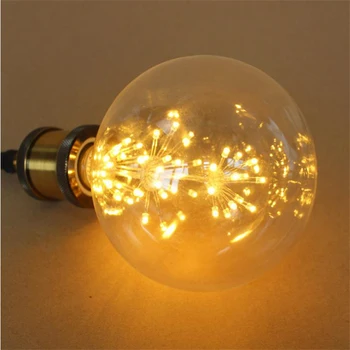 G80 Starinsko Retro Vintage Edison Žarnica Žarnice 110V 220V E26/E27 Dekorativne Luči Domačo Razsvetljavo 113342