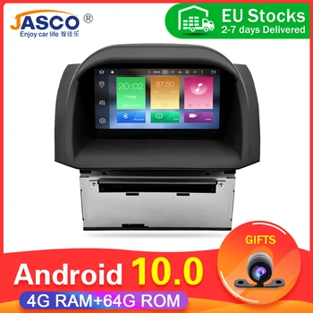 4 G Android 10.0 Avto DVD Stereo Za Ford Fiesta 2013 2016 Auto Radio, GPS Navigacijo, Audio Video Večpredstavnostna glavne enote