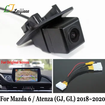 Za Mazda 6 Limuzina Atenza GJ GL Facelift 2018 2019 2020 / 28 Pin Vmesnik Za OEM-Monitor / 6V HD Avto Rearview Vzvratno Kamero 114336