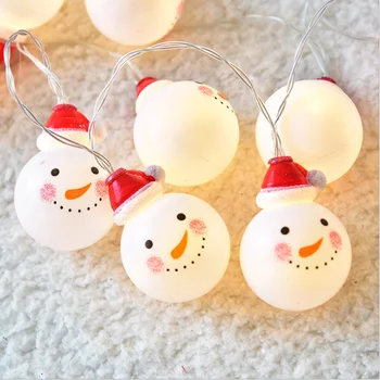 Santa Claus Snežaka, LED Luči, Božični Okraski za Dom Božično Drevo Okraski božič okraski adornos de navidad