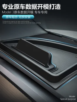 Za Tesla Model3 Nadzorno Ploščo Za Mobilni Telefon, Držalo Za Rokavice Box Škatla Za Shranjevanje
