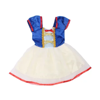 43 cm baby lutke Obleko novo rojen Sneg Belo obleko Otroške igrače fit Ameriški 18 inch Dekleta lutka f640 11808