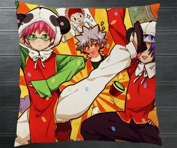 Katastrofalne Življenje Saiki K. Dve Strani Anime Pillowcases Objemala Blazino Blazine Primeru Zajema Manga Saiki Kusuo Cosplay Darilo P5 12002