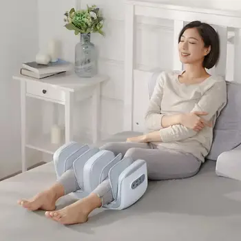 3D Spa zračne blazine Stopala Massager Pralni Noge, Kolena, Noge Udobno Tlaka Vroče Stiskanje Polnjenje prek kabla USB Iz Xiaomi Youpin