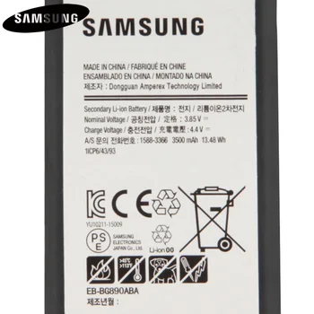 Original Baterija EB-BG890ABA Za Samsung Galaxy S6 Aktivno G890A G870A 3500mAh Pristna Baterija Telefona 120956