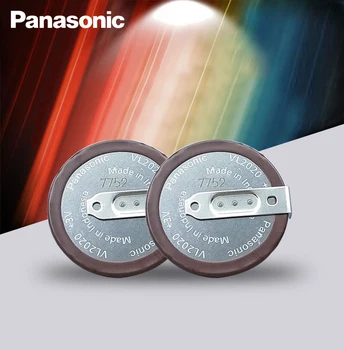 Panasonic Original VL2020 3V 20mAh kovanca tipa za ponovno polnjenje za 90 stopinj file litijeva gumb celic baterije