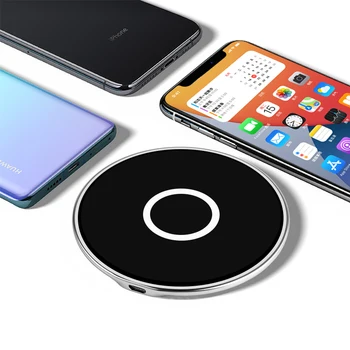 Brezžični Polnilec Za Samsung Opomba 9 8 10 Plus 5 g Brezžični Polnilnik Smart Za Xiaomi Mi 9 10 Pro Mix3 Mix 2S Telefon Hitro Polnjenje 121550